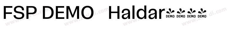 FSP DEMO   Haldar字体转换